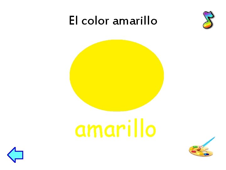 El color amarillo 