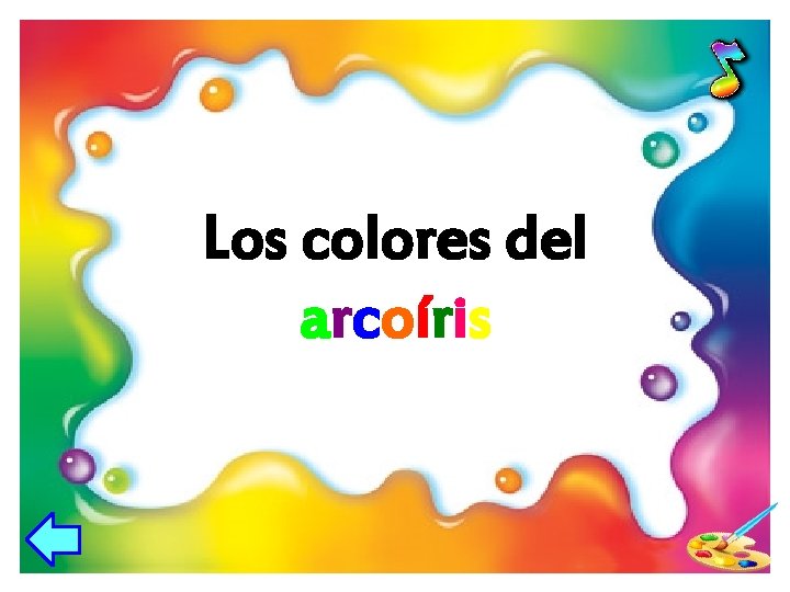 Los colores del arcoíris 