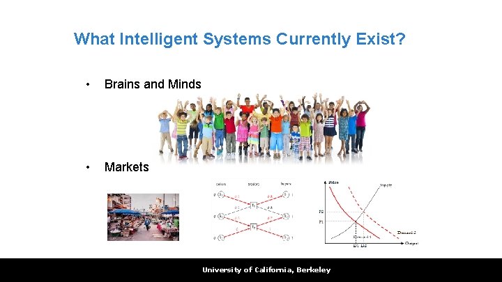 What Intelligent Systems Currently Exist? • Brains and Minds • Markets University of California,