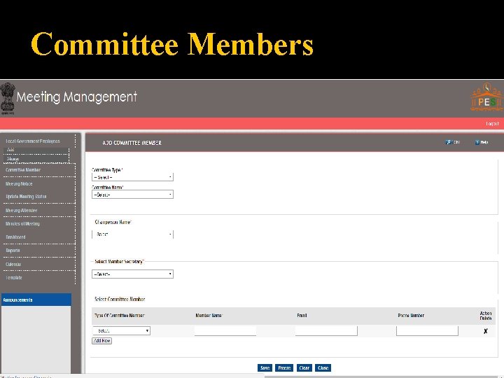 Committee Members 