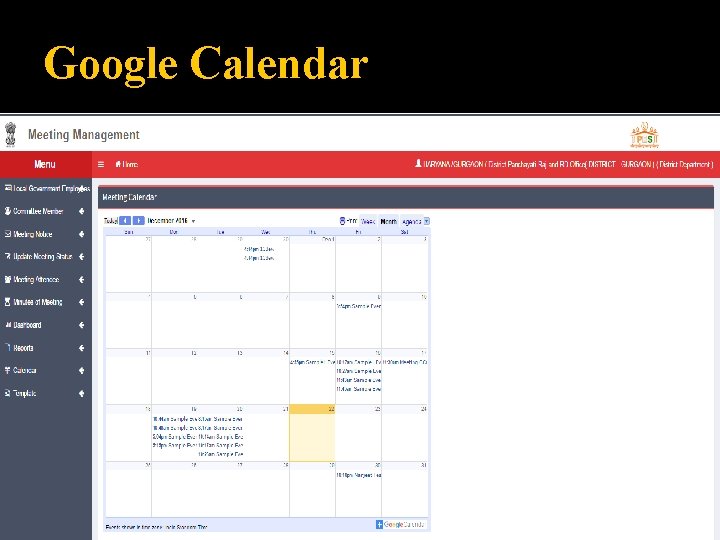 Google Calendar 