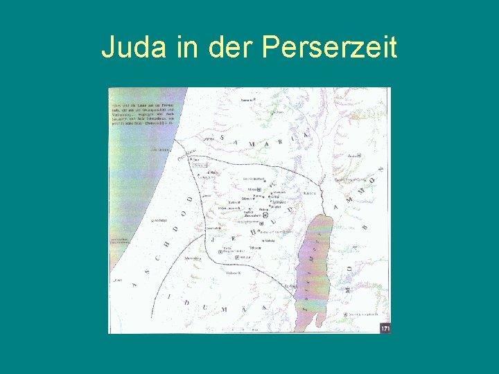 Juda in der Perserzeit 