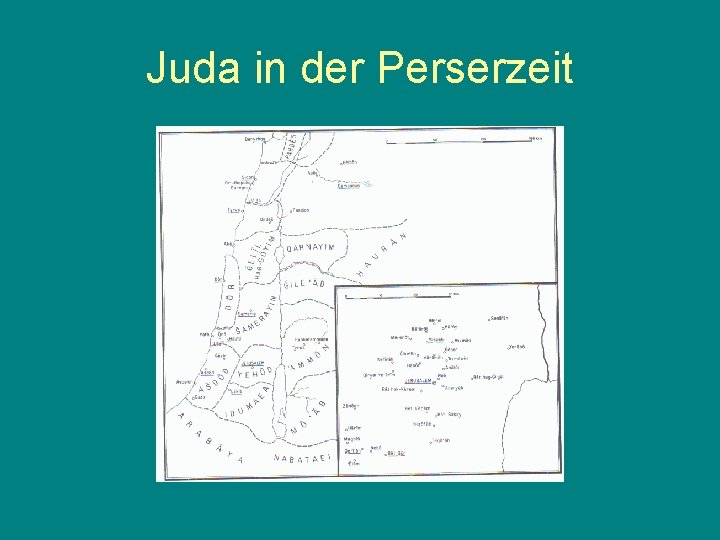 Juda in der Perserzeit 