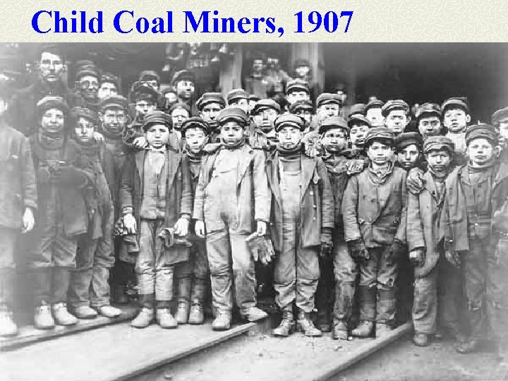 Child Coal Miners, 1907 