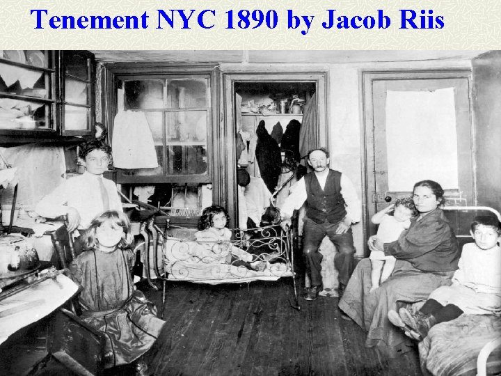 Tenement NYC 1890 by Jacob Riis 