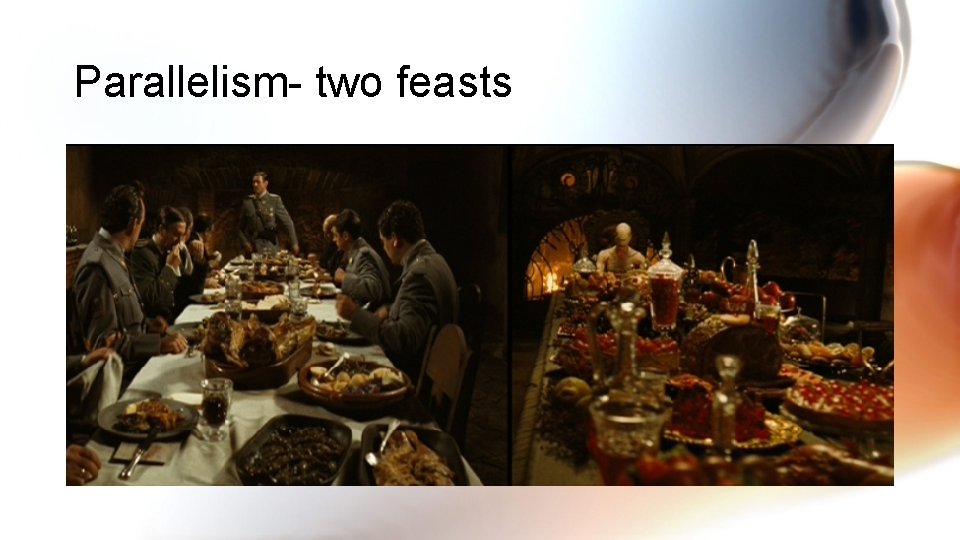 Parallelism- two feasts 