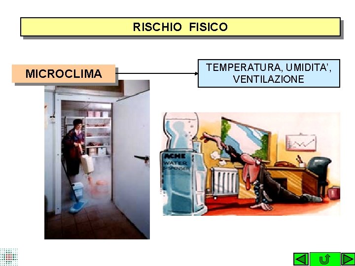 RISCHIO FISICO MICROCLIMA TEMPERATURA, UMIDITA’, VENTILAZIONE 