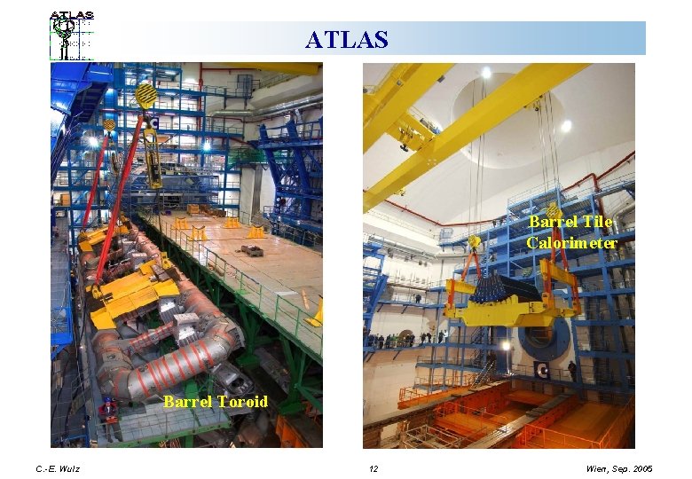 ATLAS Barrel Tile Calorimeter Barrel Toroid C. -E. Wulz 12 Wien, Sep. 2005 