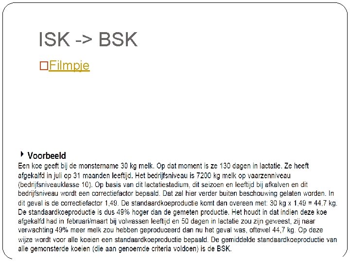 ISK -> BSK �Filmpje 