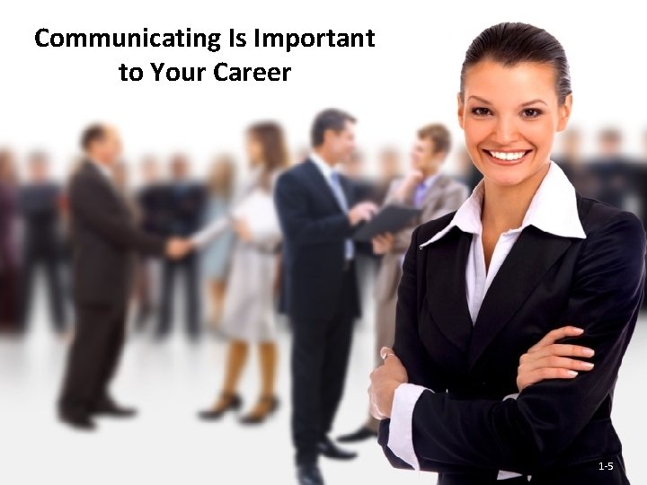 Communicating Is Important to Your Career 1 -5 