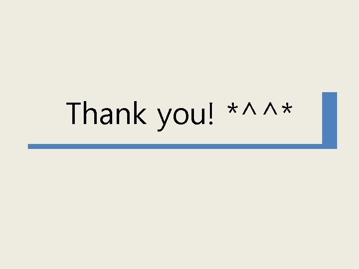Thank you! *^^* 