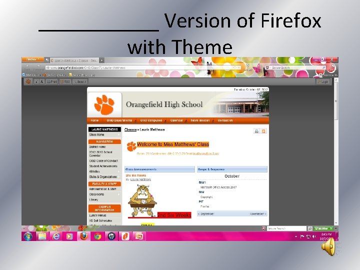 ______ Version of Firefox with Theme 