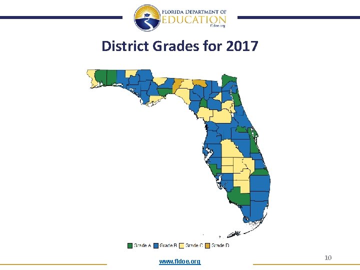 District Grades for 2017 www. fldoe. org 10 