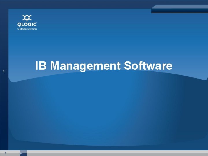 IB Management Software 7 