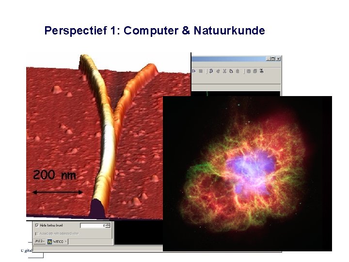 Perspectief 1: Computer & Natuurkunde 
