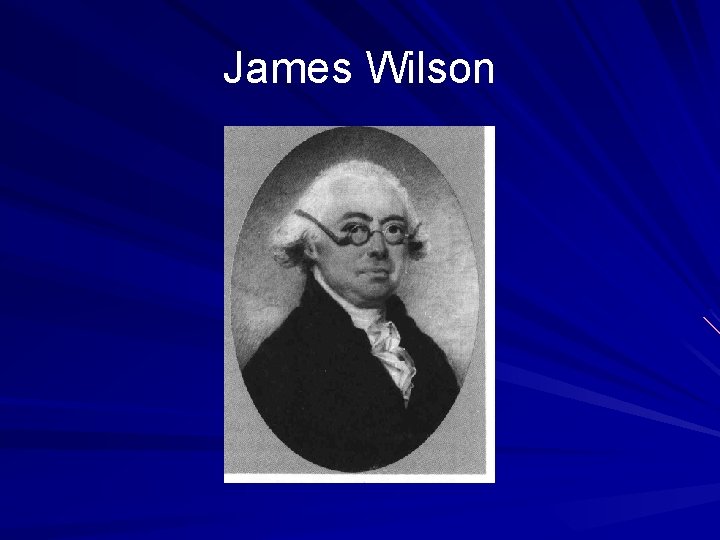 James Wilson 