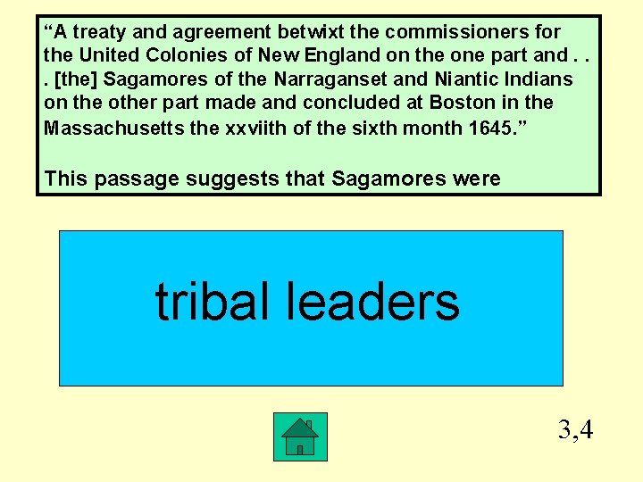 “A treaty and agreement betwixt the commissioners for the United Colonies of New England