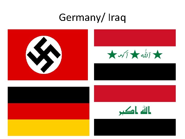 Germany/ Iraq 