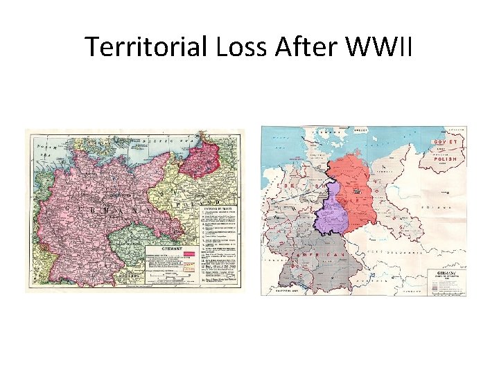 Territorial Loss After WWII 