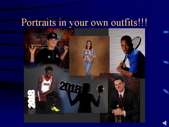 Portraits in your own outfits!!! 