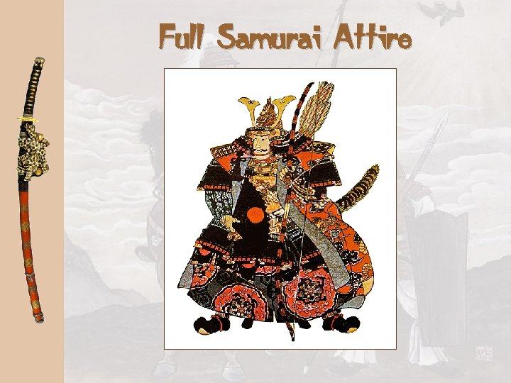 Full Samurai Attire 