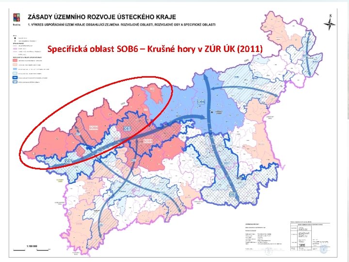 Specifická oblast SOB 6 – Krušné hory v ZÚR ÚK (2011) 