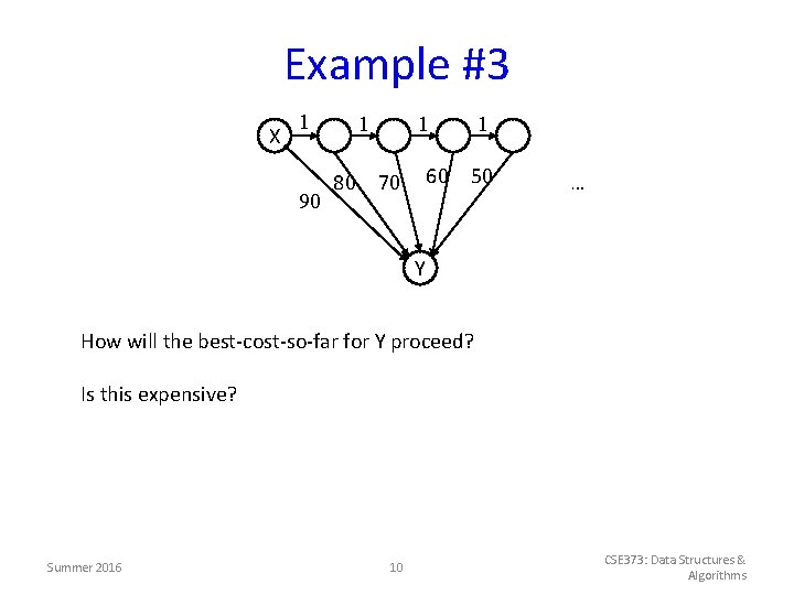 Example #3 X 1 90 1 80 1 60 70 1 50 … Y