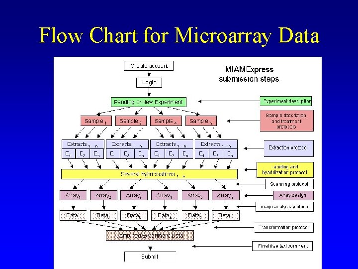 Flow Chart for Microarray Data Flow Chart for Microarray Data