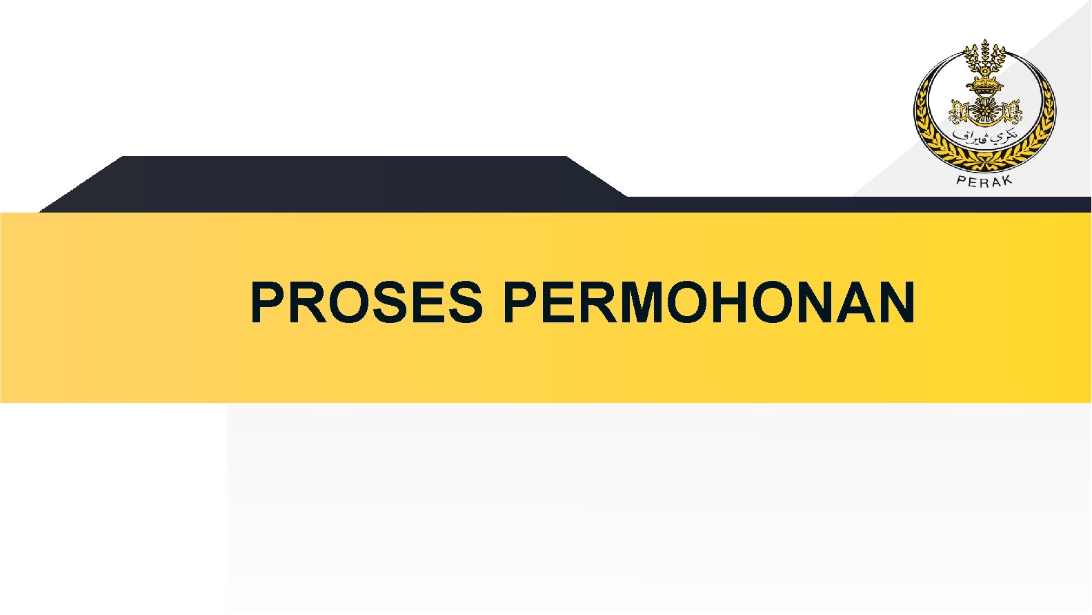 PROSES PERMOHONAN 