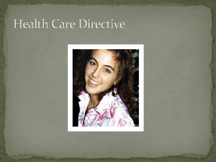 Health Care Directive 