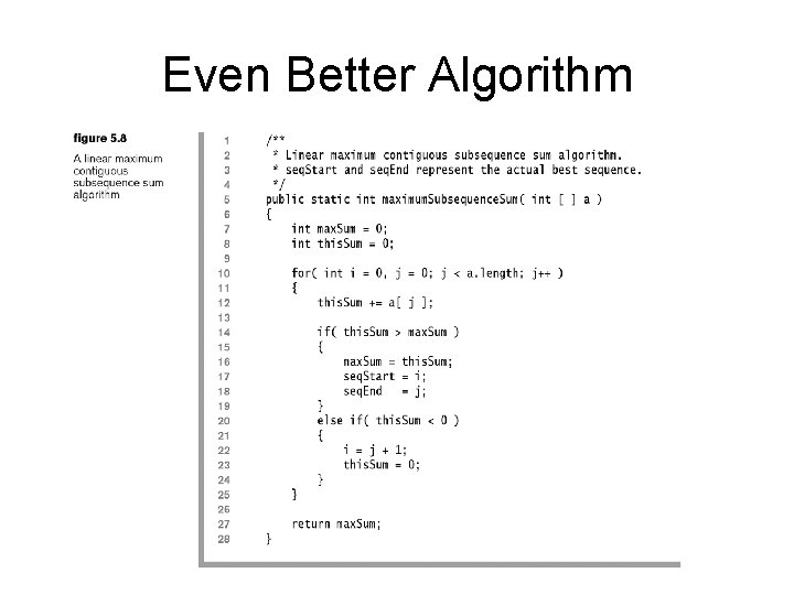 Even Better Algorithm 