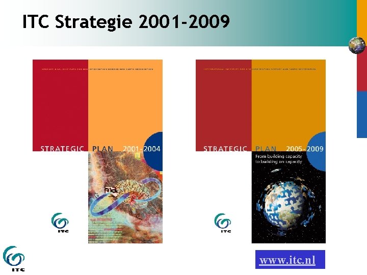 ITC Strategie 2001 -2009 www. itc. nl 