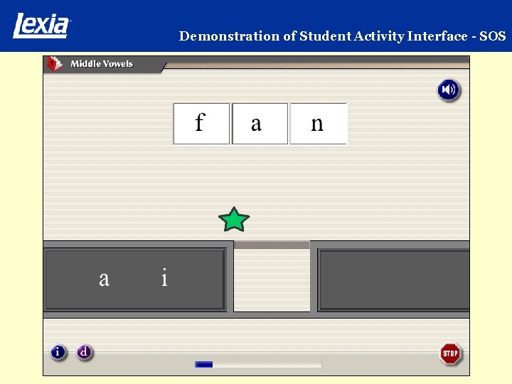 Demonstration of Student Activity Interface - SOS 