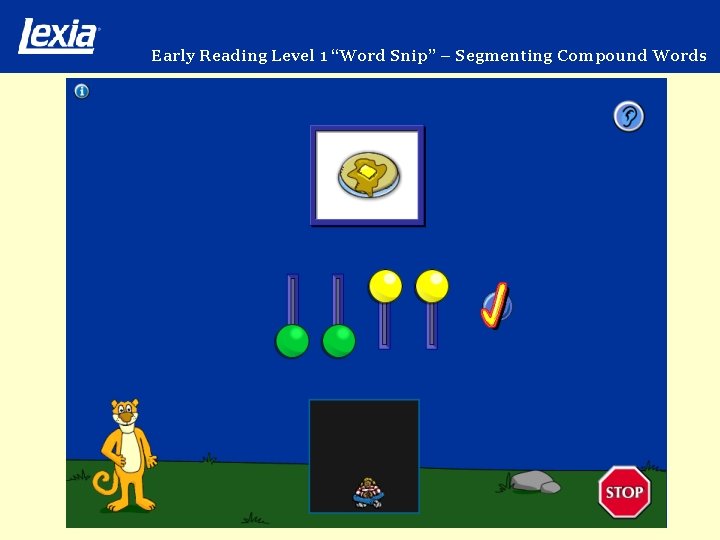 Early Reading Level 1 “Word Snip” – Segmenting Compound Words 