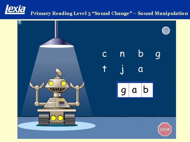 Primary Reading Level 3 “Sound Change” – Sound Manipulation 