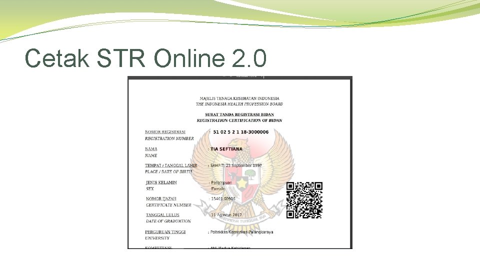 Cetak STR Online 2. 0 