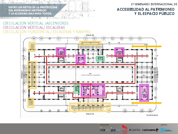 1º SEMINARIO INTERNACIONAL DE ACCESIBILIDAD AL PATRIMONIO Y EL ESPACIO PÚBLICO CIRCULACION VERTICAL /ASCENSORES