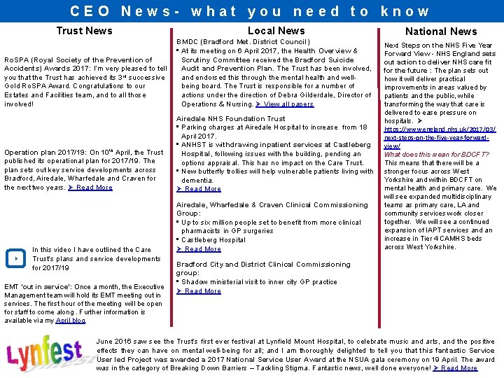 CEO News- what you need to know Trust News Local News Ro. SPA (Royal