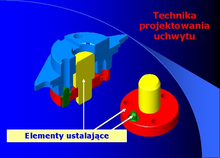 Technika projektowania uchwytu Elementy ustalające 