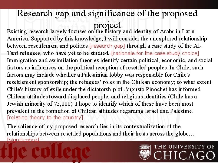 Research gap and significance of the proposed project Existing research largely focuses on the