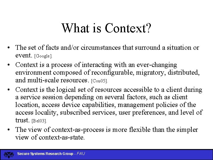 Patterns for Location and Context based access control