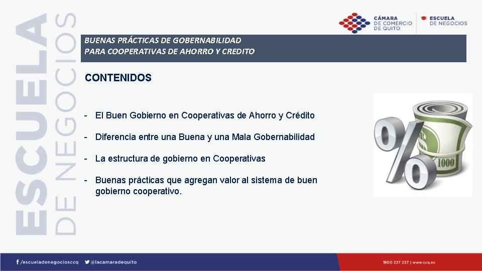 BUENAS PRCTICAS DE GOBERNABILIDAD PARA COOPERATIVAS DE AHORRO