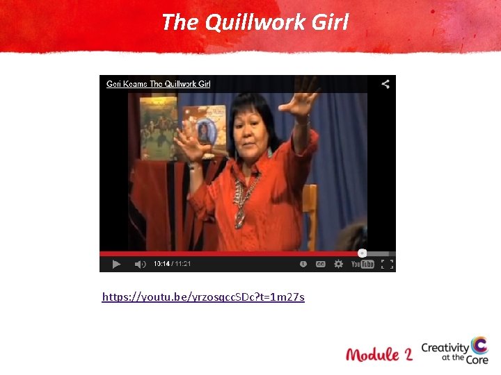 The Quillwork Girl https: //youtu. be/yrzosqcc. SDc? t=1 m 27 s 