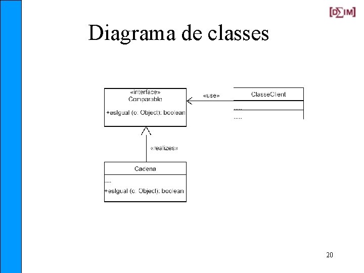 Diagrama de classes 20 