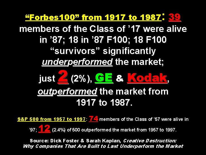 “Forbes 100” from 1917 to 1987: 39 members of the Class of ’ 17