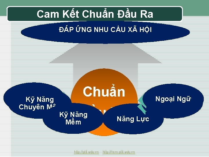 Cam Kết Chuẩn Đầu Ra ĐÁP ỨNG NHU CẦU XÃ HỘI Chuẩn Chuyên Môn
