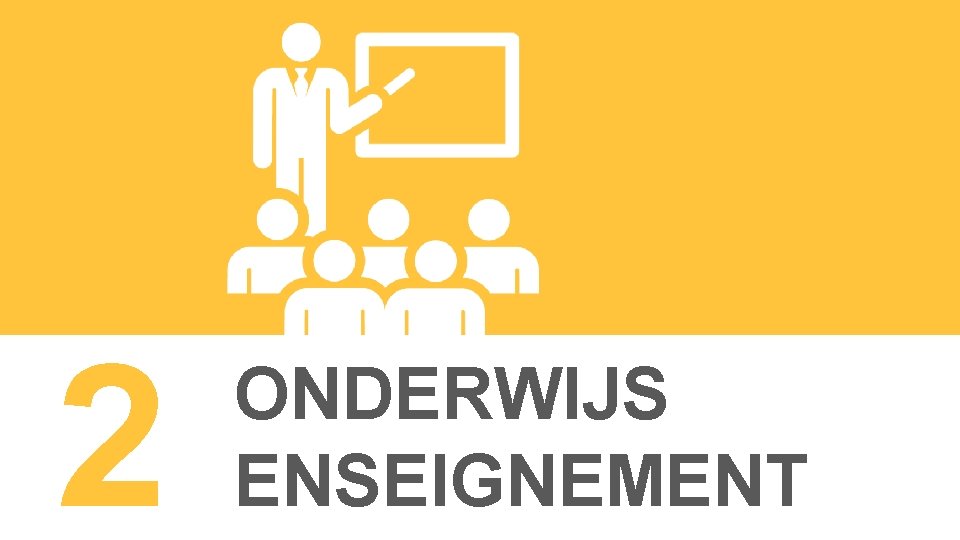 2 ONDERWIJS ENSEIGNEMENT 