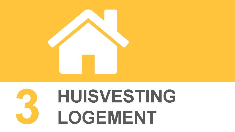 3 HUISVESTING LOGEMENT 