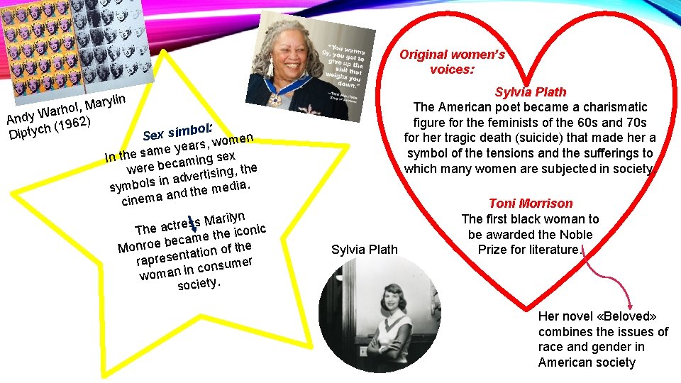 Original women’s voices: Sylvia Plath The American poet became a charismatic figure for the