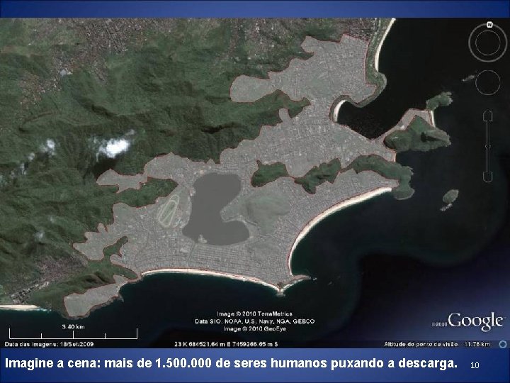 Imagine a cena: mais de 1. 500. 000 de seres humanos puxando a descarga. Imagine a cena: mais de 1. 500. 000 de seres humanos puxando a descarga.